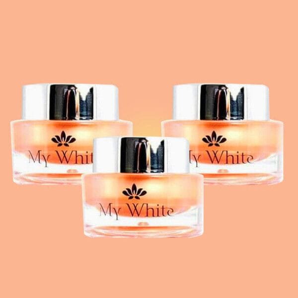 3X MY WHITE Whitening Keratin Night Cream Anti Aging Acne Freckles Dark Spots