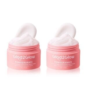 2X Glad2Glow Pomegranate 5% Niacinamide Brightening Moisturizer 30 g.
