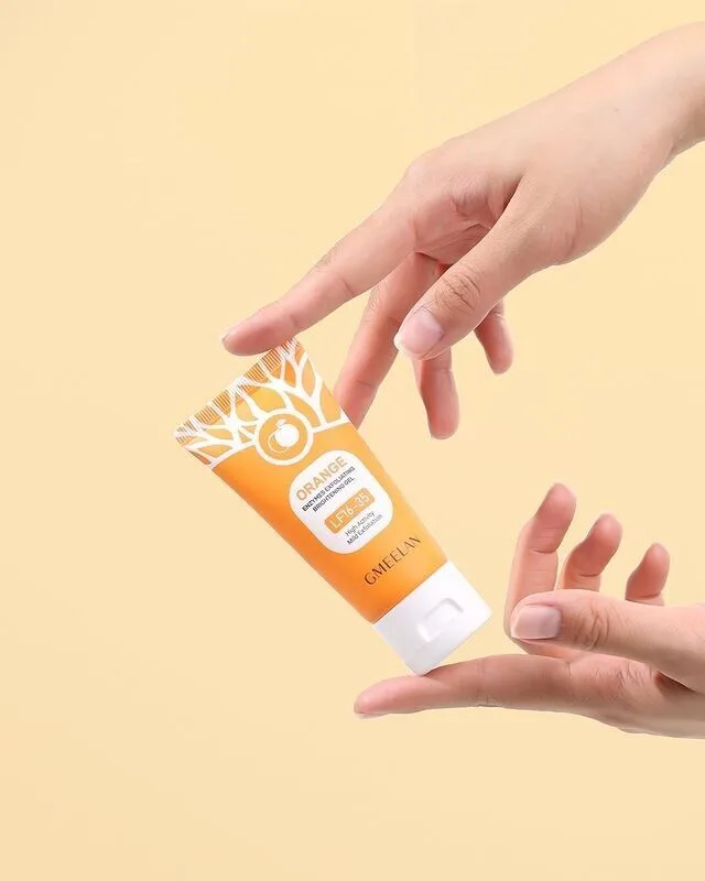 2X GMEELAN Orange Enzymes Exfoliating Brightening Gel Facial Scrub 50 g. - Image 13