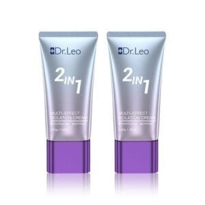 2X Dr.Leo 2in1 Multi-Effect Isolation Cream Face Primer Cream Moisturizer 50 g.