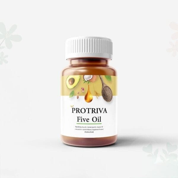 Protriva Five Oil Nourish Brain Sleep Balance Metabolism Reduce LDL 30 Softgels