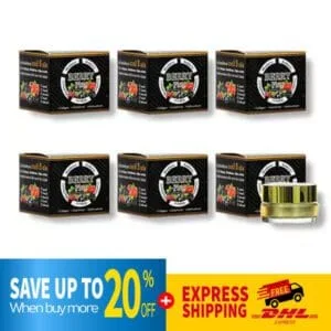 DHL EXPRESS 6X Berry Plus 5X Collagen Extra Whitening Cream 20 g.