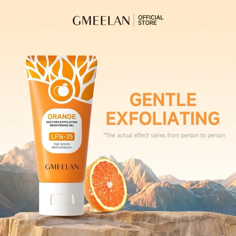 2X GMEELAN Orange Enzymes Exfoliating Brightening Gel Facial Scrub 50 g. - Image 11