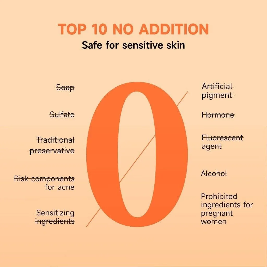 2X GMEELAN Orange Enzymes Exfoliating Brightening Gel Facial Scrub 50 g. - Image 4