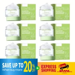 DHL EXPRESS 6X Glad2Glow Centella Allantoin Soothing Gel