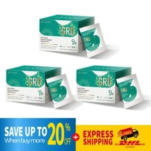 DHL EXPRESS 3X Hashi GRD Eliminate Suffering Acid Reflux 14 Capsules