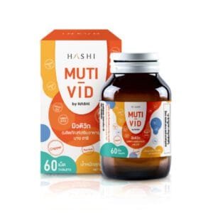 HASHI MUTI-VID Multi Vitamin Nourishing Body Refresh Energy Boost 60 Tablets