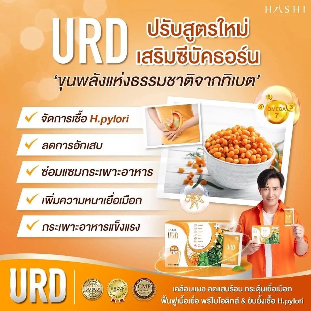 Hashi URD Coating Stomach Ulcers Without Antacids 12 Sachets - Image 6