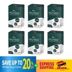 DHL EXPRESS 6X Livplus Profiber Detox 7 Sachets