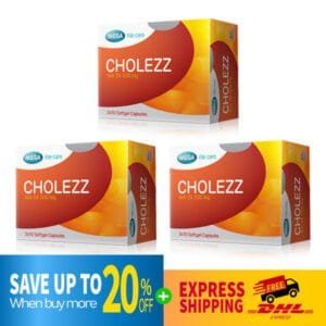 DHL EXPRESS 3X Mega We Care Cholezz Krill Oil Omega-3 6 9 Reduce Cholesterol Heart Health