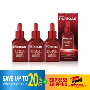 DHL EXPRESS 3X Puricas Double Dragon's Blood Repair Serum 30 ml.
