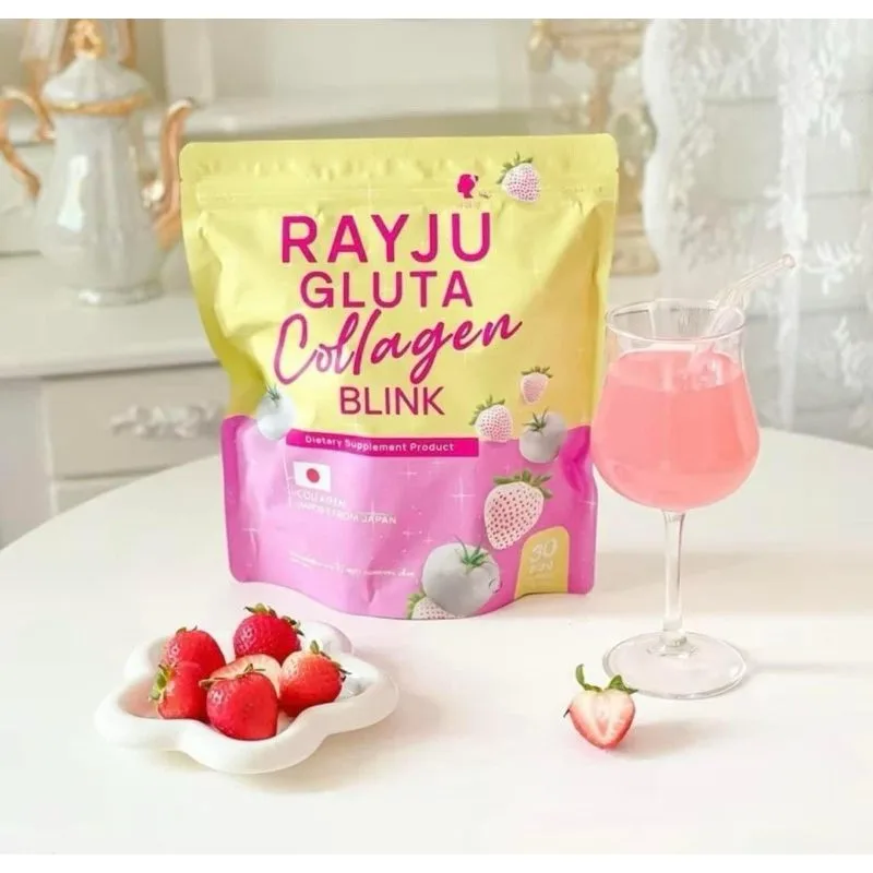 Rayju Gluta Collagen Blink Whitening Antioxidant Dark Spots 30 Sachets - Image 6