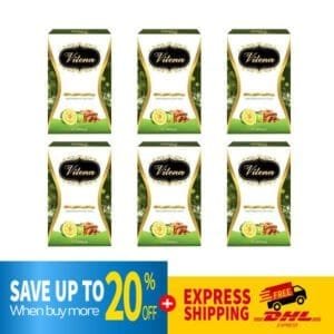 DHL EXPRESS 6X New Vilena Slensure Control Hunger Reduce Fat 10 Capsules