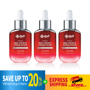 DHL EXPRESS 3X Yanhee Red Energy Lifting Serum Reduce Wrinkles Deep Groove 30 ml.