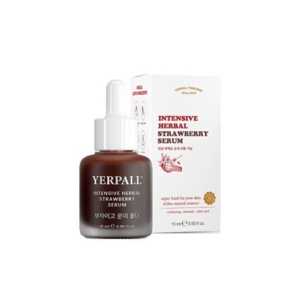 YERPALL Intensive Herbal Strawberry Whitening Serum 15 ml.