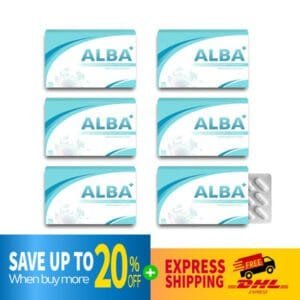 DHL EXPRESS 6X ALBA Effective Relief From Snoring Antioxidant Dietary Supplement 15 Capsusles