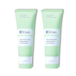 2X Dr.Leo Fresh Start 2X Hybrid Facial Cleanser Dirt Makeup Oil Blackheads 80 g.