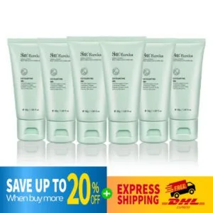 DHL EXPRESS 6X SHE Eureka Chlorella Vulgaris Brightening Exfoliating Gel 50 g.
