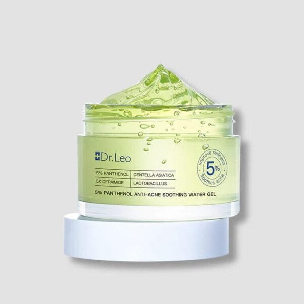 Dr.Leo 5% Panthenol Anti-acne Soothing Water Gel Redness Acne Prone Skin 50 g.