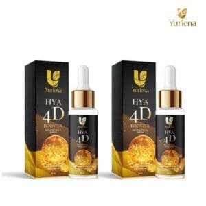 2X Yuriena HYA 4D Booster Natural Facial Serum Brighten Reduce Dark Spots 20 ml.